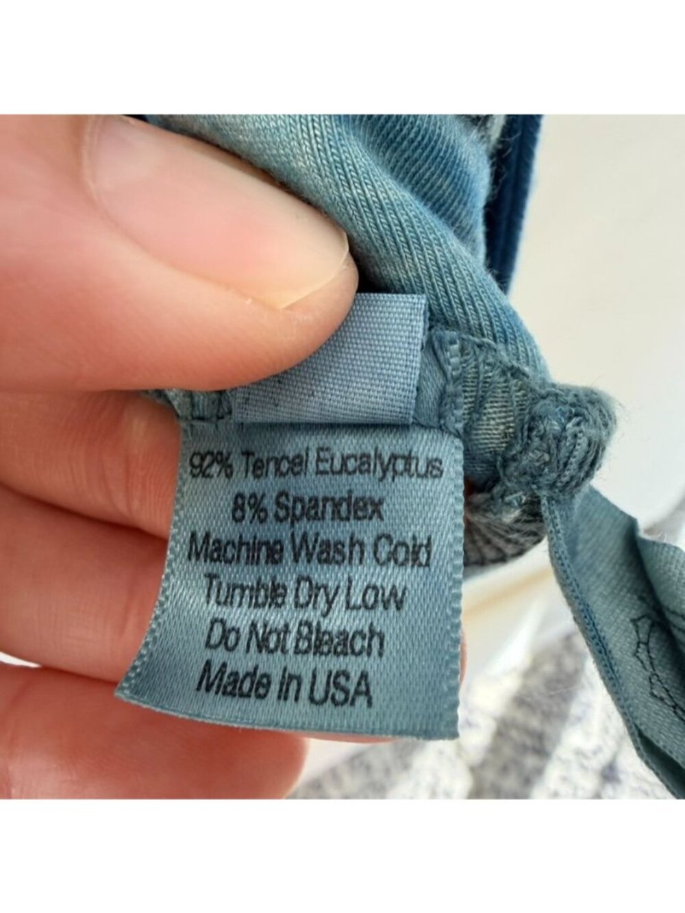 Purusha People Shortalls Women's Size M Blue Tie Dye Romper O64 - Picture 7 of 9